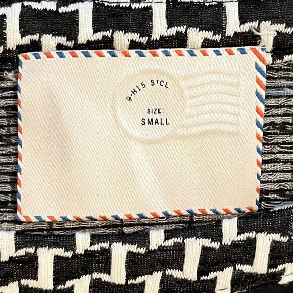 ANTHROPOLOGIE | POSTMARK Short Sleeve Basketweave Tunic Top, S - Picture 10 of 11